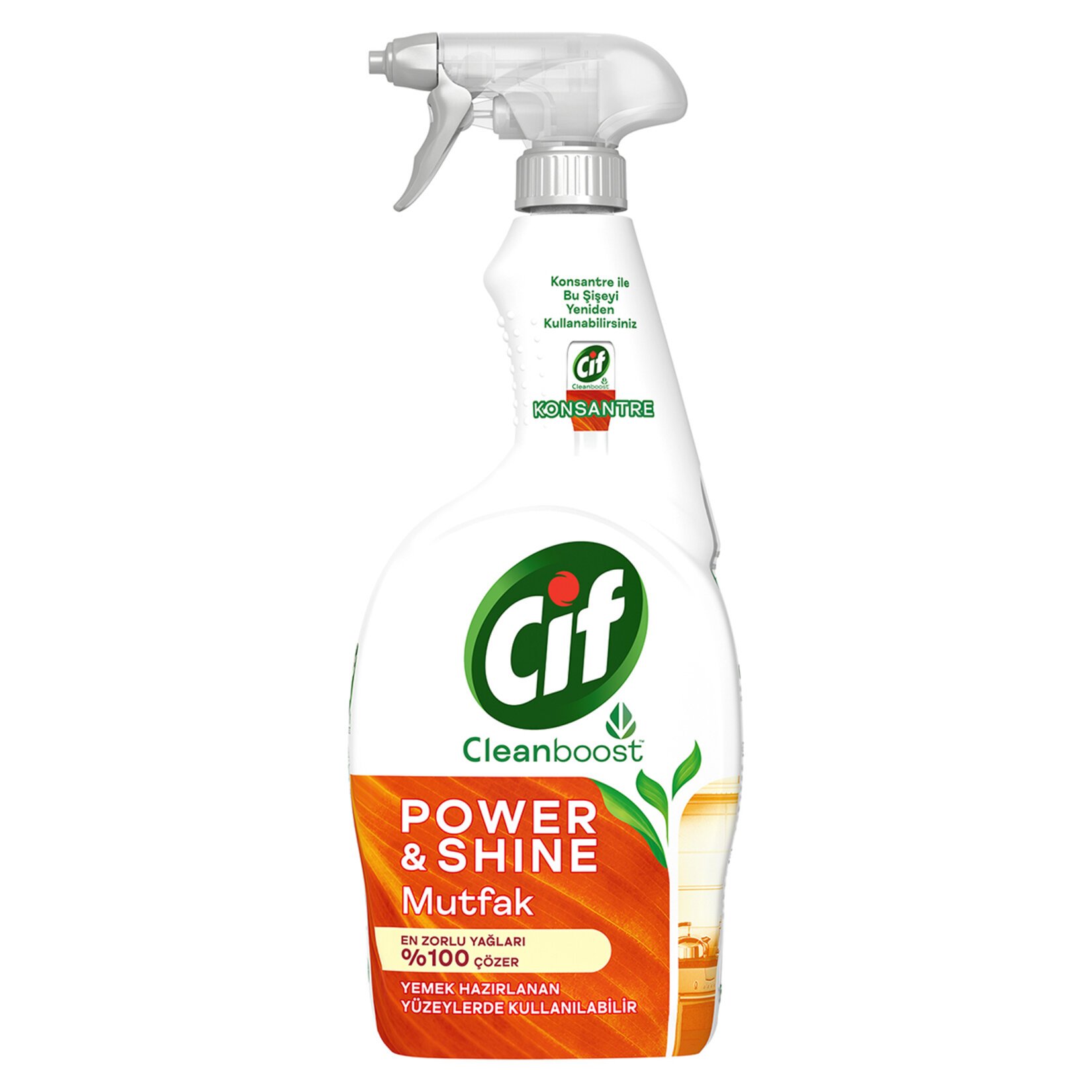 Cif Power Shine Mutfak Sprey 750 ml